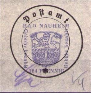 Stamp, Provisional Issue, Germany, Local Post,  , Coats of Arms