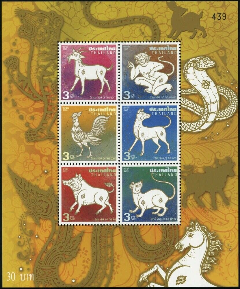 Chinese New Year Zodiac 2003-2008