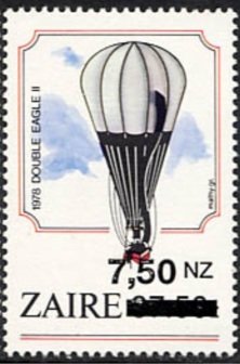 CD 1251 with black overprint new value