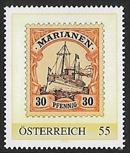 Stamp, Mariana Islands Stamp of 1900, Personalized and Private Mail Stamps,  , Stamps