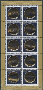 Souvenir Sheet, 100th Running of the WS Cox Plate Horse Race, Melbourne, Australia,  , Anniversaries and Jubilees, Equestrianism and horse riding, Trophies