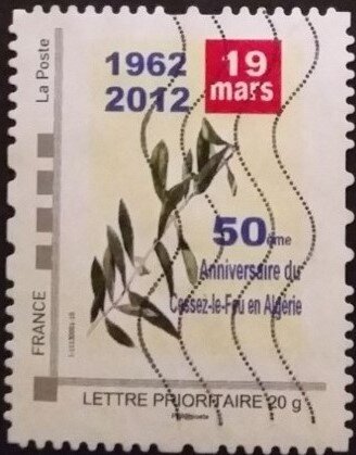 Anniversary Cease Fire Algeria. Anniversaire Cesse-le-feu