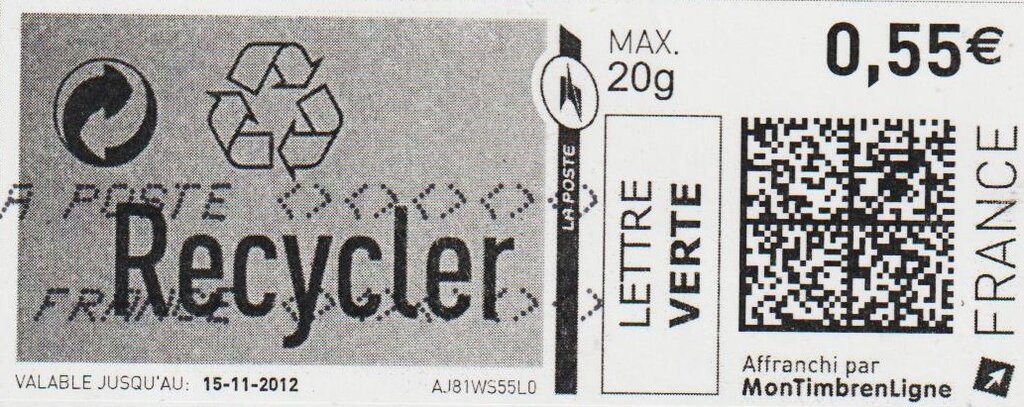 Two Recycle Symbols. Recycler