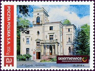 Stamp, Skierniewice The capital of horticulture, Personalized and Private Mail Stamps,  