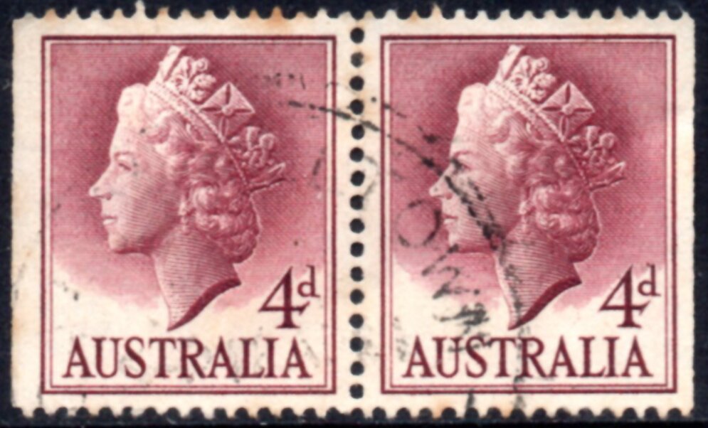 Queen Elizabeth II from booklet pane