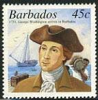 250 th anniv of George Washington's visit to Barbados
