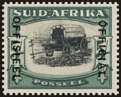 Ox-wagon outspanned