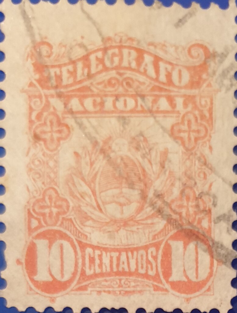 Telegraph stamp type II