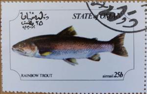 Stamp, Fish, Cinderellas,  , Fishes