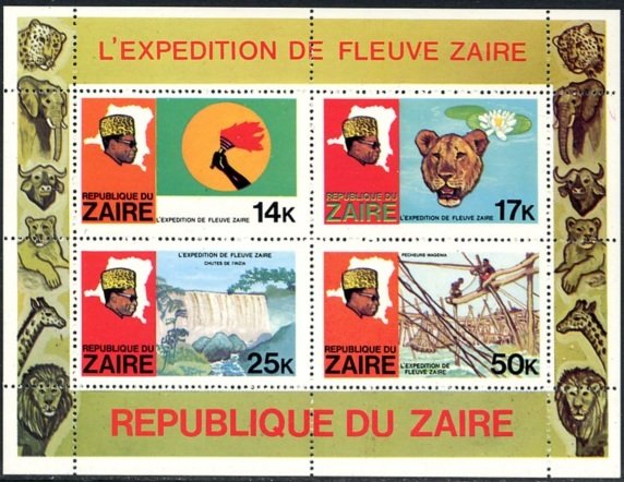 The voyage of discovery of the River Zaïre