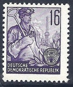 Stamp, Steel Schmelzer, Germany, Democratic Republic,  