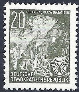 Stamp, Active, Germany, Democratic Republic,  