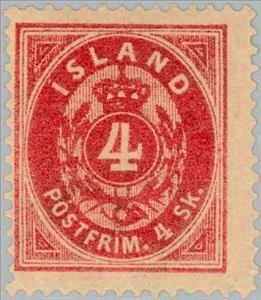 Stamp, Skilling, Iceland,  , Post Horns