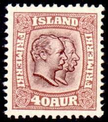 Stamp, Kings Christian IX and Frederik VIII, Iceland,  , Kings