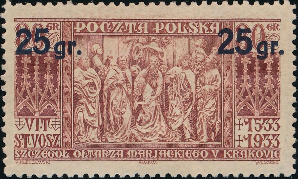 St. Mary's Altar, Surcharged