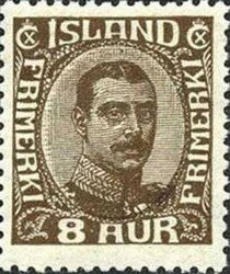 Stamp, King Christian X, Iceland,  , Heads of State