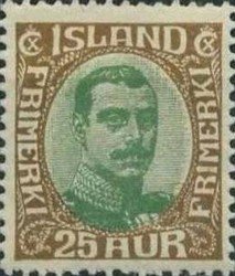 Stamp, King Christian X, Iceland,  , Heads of State