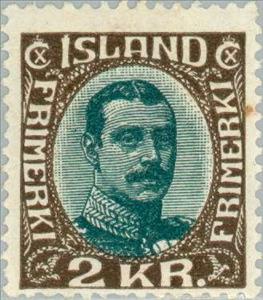 Stamp, King Christian X, Iceland,  , Heads of State