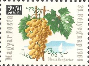 Stamp, Stamp day 1966, Hungary,  , Fruits, Plants (Flora)