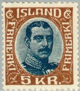 Stamp, King Christian X, Iceland,  , Heads of State