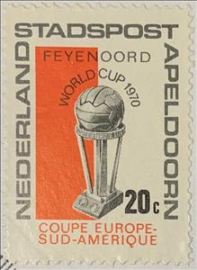 Stamp, Feyenoord, Personalized and Private Mail Stamps,  