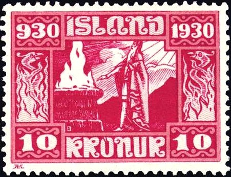 1000 Years Allthing (First Session Of Parlament)