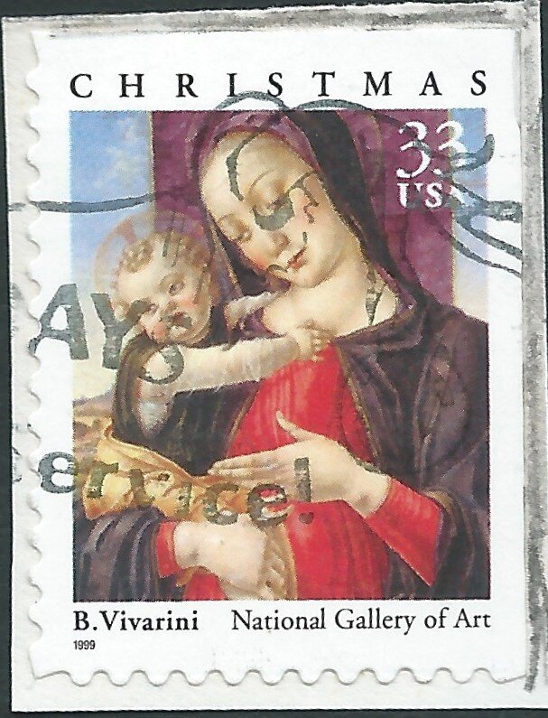 Christmas 1999 - Madonna and Child by Bartolomeo Vivarini