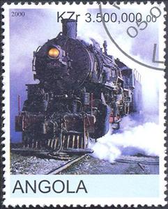 Stamp, Train, Cinderellas,  , Locomotives, Railways