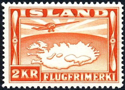 Airmail stamp
