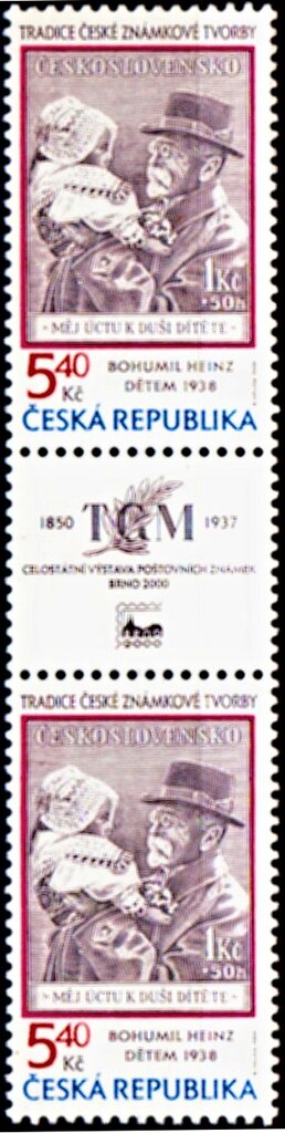 Bohumil Heinz´s stamp for children from 1938