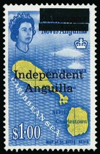 St. Kitts-Nevis Overprinted