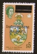 St. Kitts-Nevis Overprinted