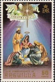Stamp, Adorations of the Kings, Anguilla,  