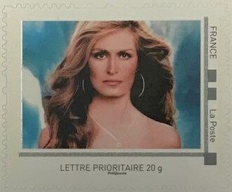 Stamp, Dalida 2, France,  , Famous People, Singers, Women