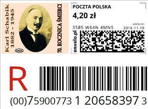 Stamp, Karl Schabik 1882 - 1945, Personalized and Private Mail Stamps,  , Famous People