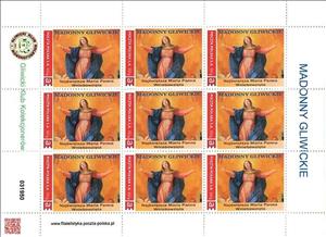 Mini Sheet, Blessed Virgin Mary of the Assumption, Personalized and Private Mail Stamps,  , Religion