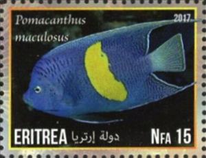 Stamp, Exotic fishes, Cinderellas,  , Animals (Fauna), Fishes