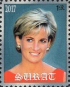 Stamp, Lady Diana Spencer, Cinderellas,  , Famous People, Princesses