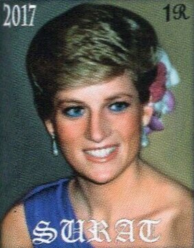 Stamp, Lady Diana Spencer, Cinderellas,  , Famous People, Princesses