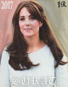 Stamp, Duchess Kate Middleton, Cinderellas,  , Duchess, Famous People