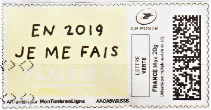 in 2019 I am going to .... En 2019 Je me fais...