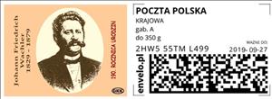 Stamp, Richard Wachler 1829 - 1879, Personalized and Private Mail Stamps,  , Famous People