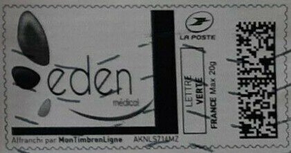 Stamp, Eden Medical, Personalized and Private Mail Stamps,  , Healthcare, Logos