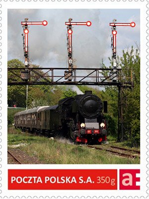 Stamp, Bydgoszcz, Personalized and Private Mail Stamps,  , Railways