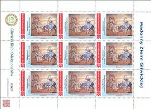Mini Sheet, Madonna of the Gliwice Land Mother of God on a donkey (Escap, Personalized and Private Mail Stamps,  , Religion