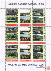 Mini Sheet, Railroad in Bardo 1959 2019, Personalized and Private Mail Stamps,  , Locomotives, Railways