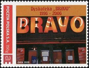 Stamp, Bravo" disco 1996-2006, Personalized and Private Mail Stamps,  
