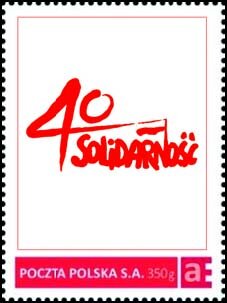 Stamp, 40 Solidarity, Personalized and Private Mail Stamps,  , Politics