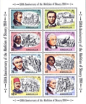 Slavery Abolition Sesquicentennial, Souvenir Sheet