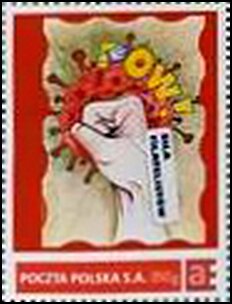 Stamp, Board of the Świętokrzyskie District PZF, Personalized and Private Mail Stamps,  